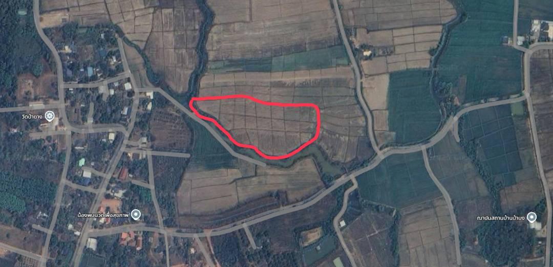 ขายที่ดิน 9 ไร่ 2 งาน 45.0 ตารางวา พิกัด ต.เจริญเมือง อ.พาน จ.เชียงราย