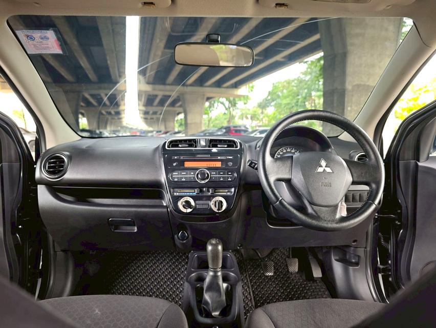 ขายรถ Mitsubishi Mirage 1.2GL ปี 2013 สีเทา เกียร์ธรรมดา 14