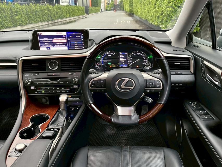 LEXUS  RX450h Premium HYBRID ปี 18 เบนซิล + ไฮบริด รถมือเดียว ป้ายแดง ไม่เคยทำสี จอดในร่มตลอด  18
