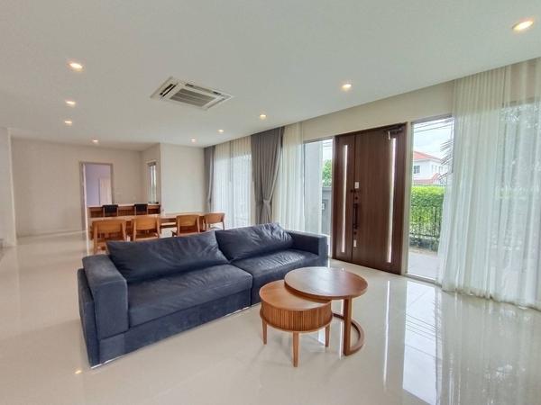 ให้เช่าบ้านเดี่ยว The Palm บางนา-วงแหวน หลังมุม ซอยแรกส่วนตัว 5 นอน เฟอร์ครบ พร้อมเข้าอยู่ 4