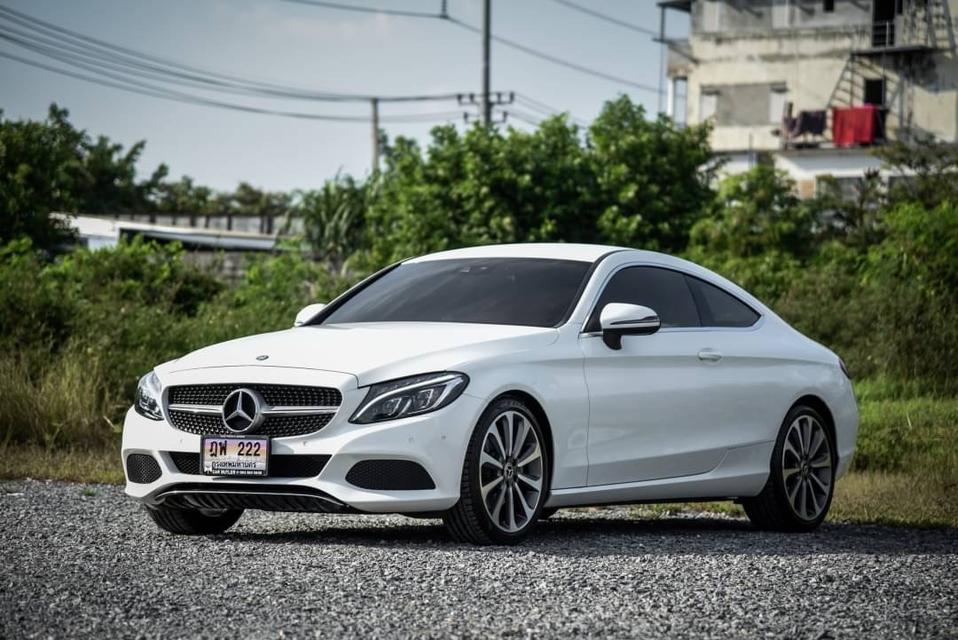 Mercedes-Benz C250 2.0 Coupe Sport AT 2017 รหัส CBL222