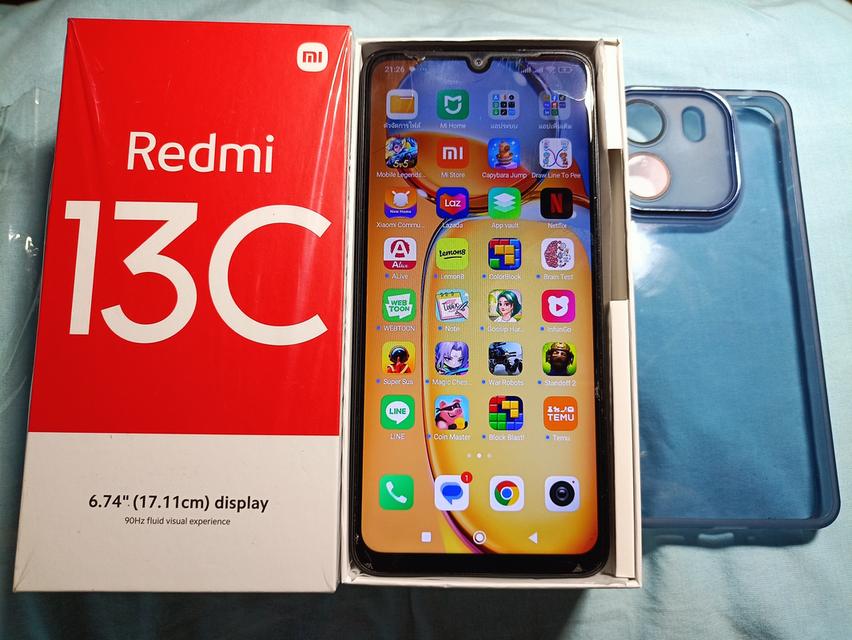 Redmi 13C เเรม8+4 ความจุ256