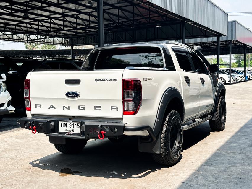 ขายรถ Ford Ranger 2.2 Double Cab WildTrak Hi-Rider Pickup ปี 2013 สีขาว เกียร์ออโต้ รูปที่ 5