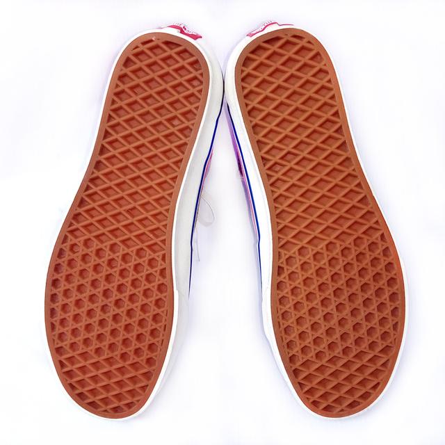 VANS ผ้าใบหุ้มข้อมือสอง สีชมพู เขียว เหลือง สภาพเหมือนใหม่ ส่งฟรี! เก็บปลายทาง 5