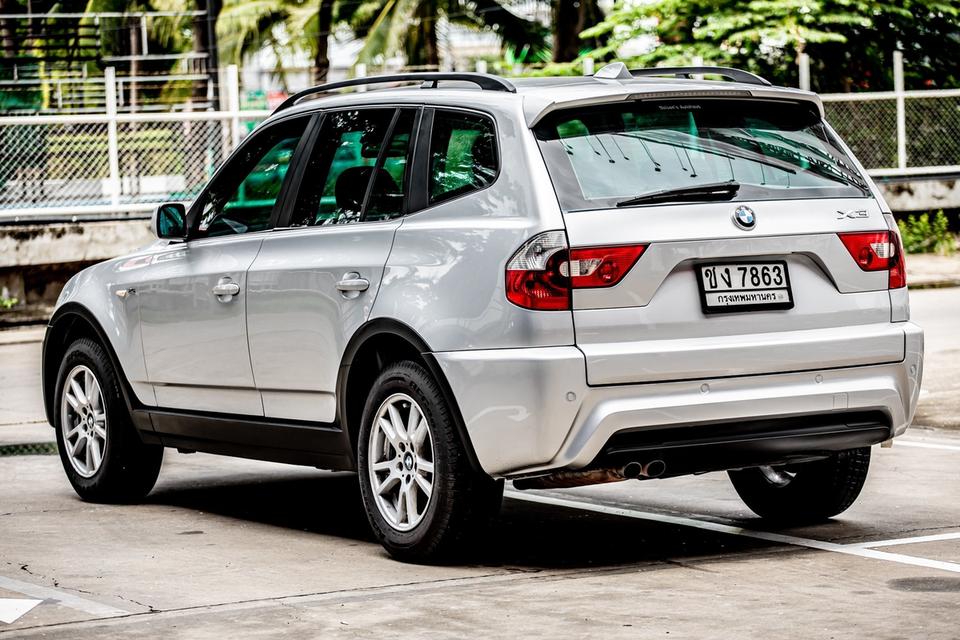 Bmw X3 XDrive 2.5 เบนซิน สีเทา ปี 2006 7