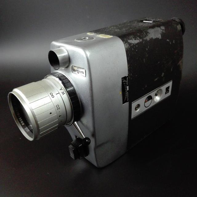 กล้องถ่ายวิดีโอ ฟิล์ม 8 มม. ARGUS 812 Super 8 Eight สภาพภายนอกครบ งานช่าง งานอะไหล่ ตั้งโชว์ สะสม แต่งร้าน รูปที่ 2