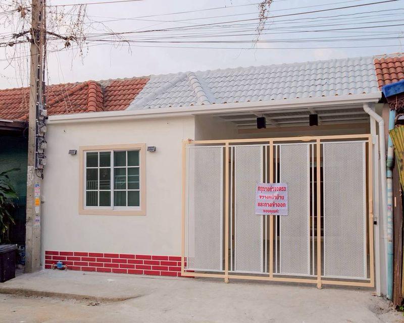 หมู่บ้านบัวทอง4  (คุณาภัทร) บางบัวทองทาวน์เฮ้าส์ชั้นเดียว ตกแต่งใหม่ พร้อมเข้าอยู่ ไม่ต้องทำเพิ่ม 2