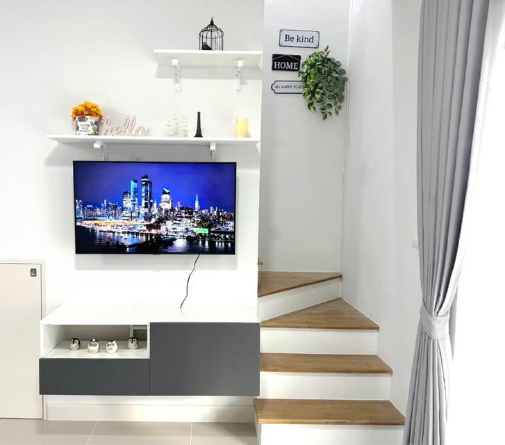 🏡⭐ ให้เช่าด่วน! พรีเมียมทาวน์โฮม Pleno Town บ้านกล้วย-กาญจนาฯ (แต่งครบสไตล์รีสอร์ต) 105 ตร.ม. ใกล้ BTS สายสีม่วง และ เซ็นทรัลเวสต์เกต 🚆 9