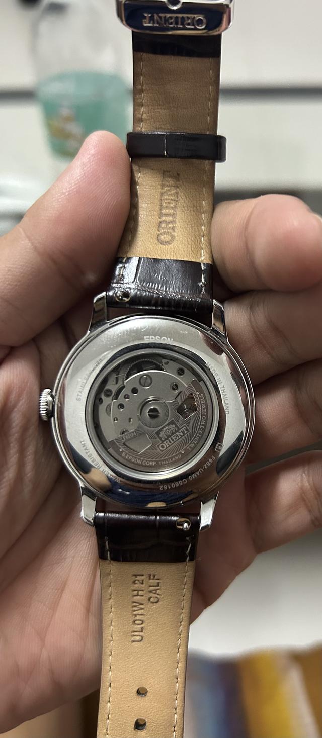นาฬิกา Orient Classic Mechanical นาฬิกาสายหนัง (RA-AK0805E) รูปที่ 1