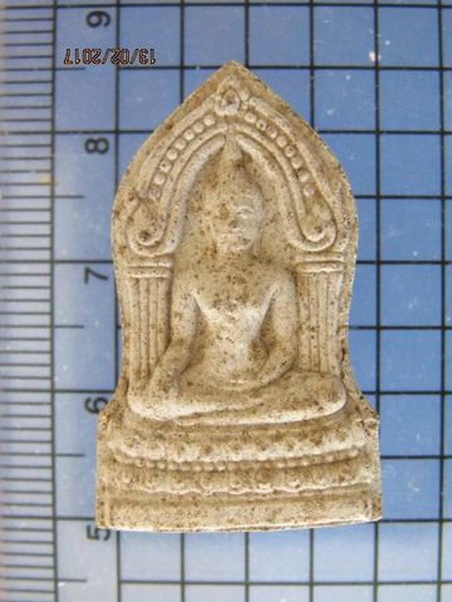 รูป 4251 พระพุทธชินราชใบเสมาเนื้อผง รุ่นปิดทอง วัดใหญ่ ปี 47 พิษ
