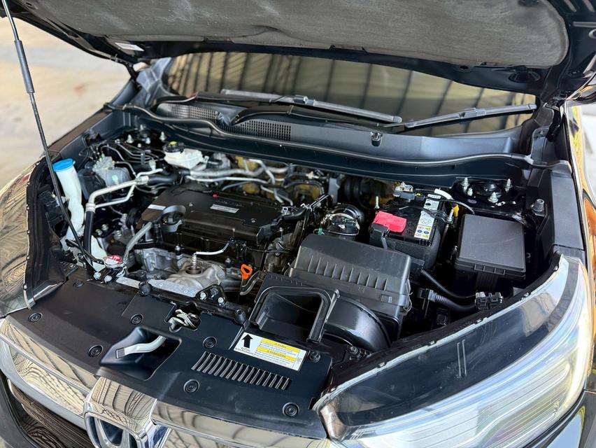 ปี 2018 HONDA CRV, 2.4 EL 4WD โฉม ปี17-23 สีดำ 7 ที่นั่ง เครื่องยนต์เบนซินล้วนตัวท็อป 17