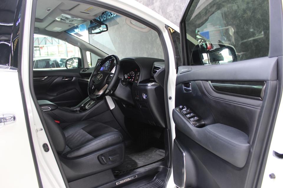 รหัสรถ JRS8573 TOYOTA Alphard 2.5 SC น้ำมันล้วน กับชุดแต่ง Lexus LM 300 ปี 2016 9