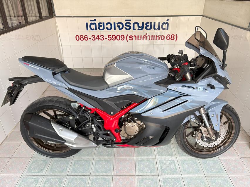 Demon GR200 4V โฉม2023 ไม่เคยล้ม สภาพใสกริ๊บ สีเดิมโรงงาน เครื่องดี เอกสารครบ ผ่อนได้ ไม่ต้องค้ำ วิ่ง6000 กลางปี66 3