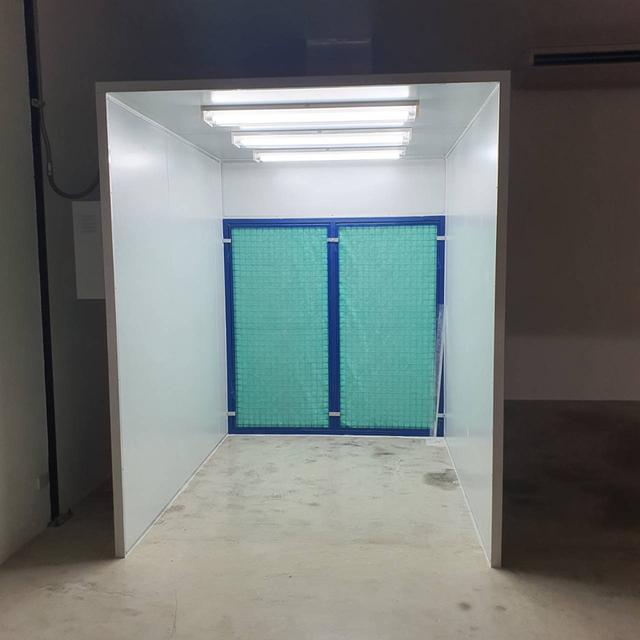 รับออกแบบติดจั้งสร้าง ขายห้องพ่นอบสีเฟอร์นิเจอร์ ห้องพ่นสีขนาดใหญ่ ห้องพ่นสีเครื่องบิน ห้องพ่นสีรถพ่วง ห้องพ่นสีรถบรรทุก ห้องพ่นสีรถเทรเลอร์ รูปที่ 9