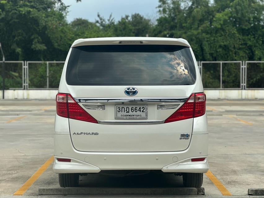 (แจ้งรหัสรถ NCT226).Toyota Alphard 2.5 Hybrid E-Four (Top) 2012 จด 2013 รูปที่ 8