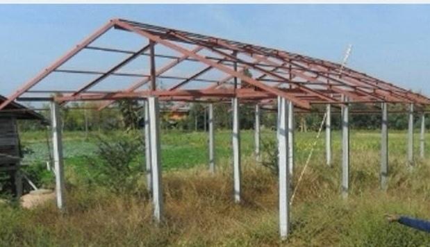 ขายถูกที่สุด ที่ดิน108ตรว.พร้อมโครงสร้างเสา15ต้น 7