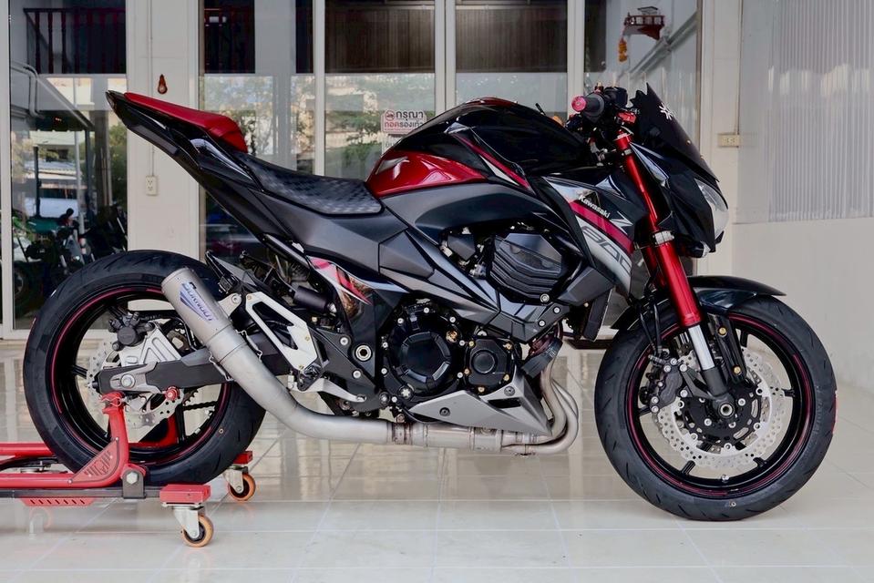 Z800 Kawasaki ปี2016 สีดำแดง