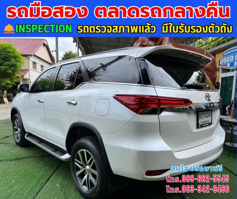 🚘ปี2019 Toyota FORTUNER 2.4  V SUV ⭐ไมล์แท้ 149,xxx กม.  ⚙️เครื่องดีเซล ✨เกียร์ออโต้ 4