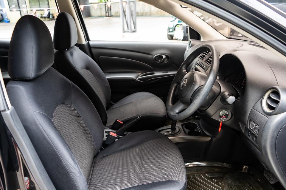 ❌❌NISSAN ALMERA 1.2E เกียร์ออโต้ สีดำ ปี2014❌❌รถ2มือ❌❌ไมล์วิ่ง 11x,xxx KM.❌❌กุญแจ2ดอกครบ รูปที่ 18