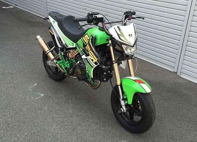 kawasaki ksr สีเขียวสวยสุดๆ 3