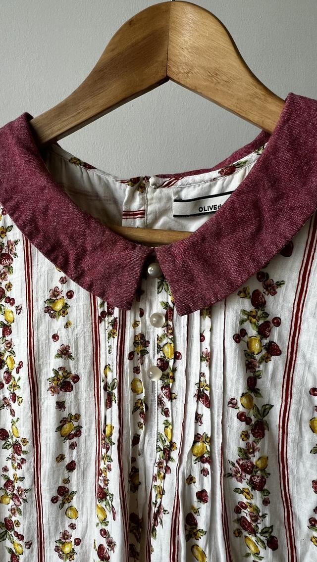 ส่งต่อเสื้อมือสองชิ้นโปรด สไตล์คุณหนู ผ้าฝ้าย100% ซื้อในห้างที่ไต้หวันเมื่อหลายปีก่อน คุณภาพส่งออกญี่ปุ่น ตอนนี้เลยวัยและตัวเล็กเกินไปใส่ไม่ได้แล้ว รูปที่ 4