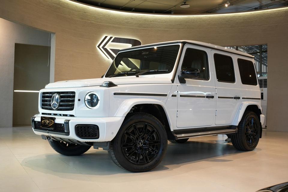 รถใหม่ Mercedes-Benz G450d AMG Premium Plus 2026 สี MANUFAKTUR Opalite White Bright รับประกัน 2 ปี