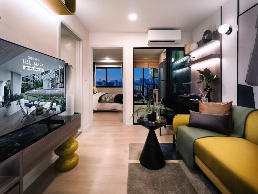 ประกาศขายคอนโด Chewathai Hallmark Ekkamai–Raminthra 1 Bedroom 26ตร.ม. 1