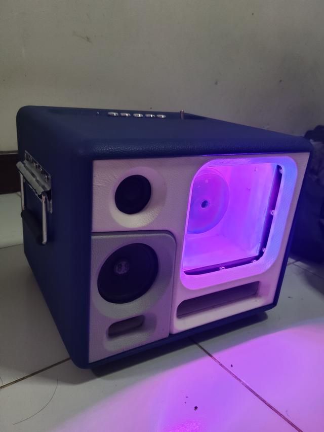 ลำโพงบลูทูธ 4.5ตู้ 1.1TB21 ชิปใหญ่ดอกซับ4.5แอปเปิ้ลกลาง8.9แหลมHK ไฟRGBปรับไฟผ่านมือถือหน้าอะคริลิคแบต4S 6A