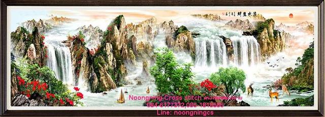 ร้าน Noongning Cross stitch ครอสติสพิมพ์ลาย จำหน่ายอุปกรณ์ครอสติส ภาพติดเพชร1684 12