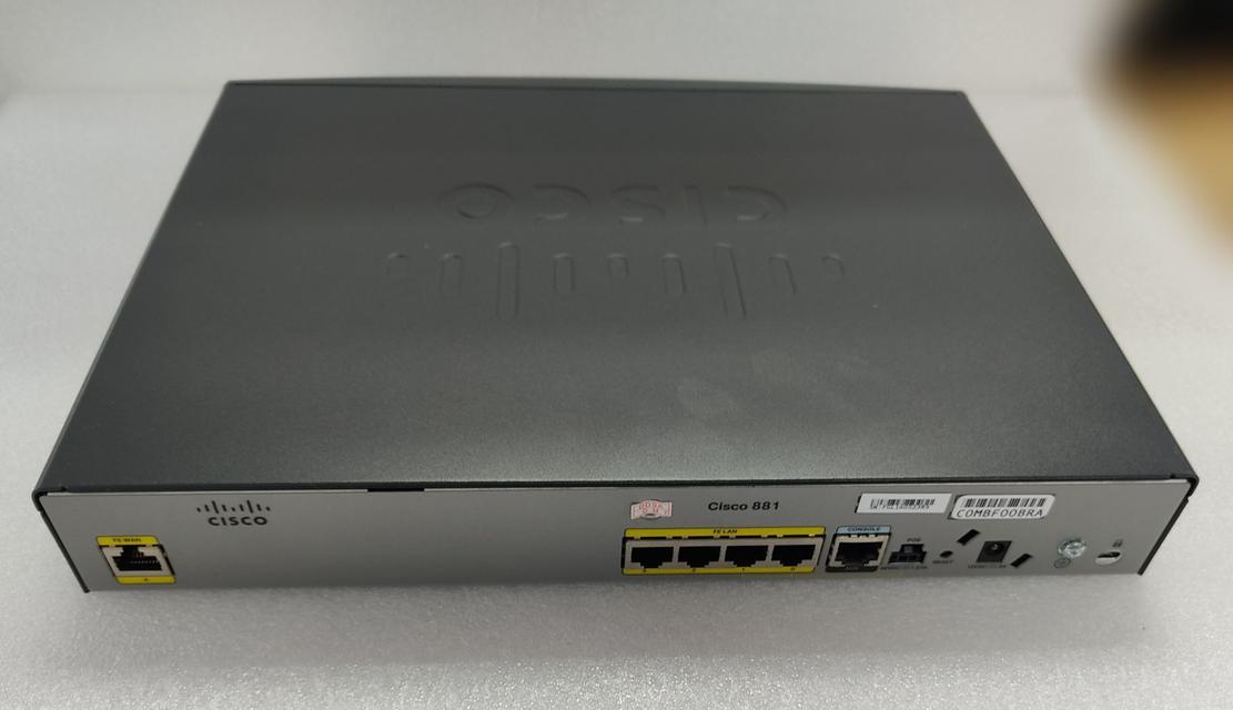 Cisco C881-K9 มือสอง ทดสอบแล้ว ประกัน 1 ปี เสียส่งซ่อมจากผู้ขาย  2