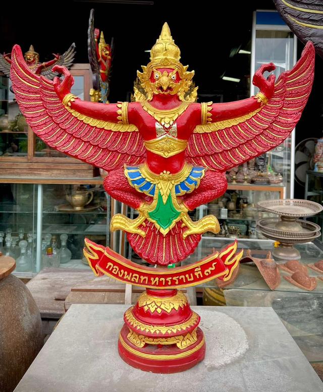 พญาครุฑ ครุฑตั้งบูชา รุ่นทหารราบที่9 ขนาด65ซม