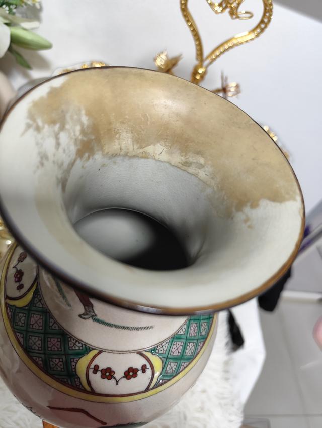 แจกันกระเบื้องเคลือบแตกลายงาแบบจีน (Chinese Crackle Glaze Porcelain Vase) ที่ตกแต่งด้วยลวดลาย นักรบโบราณ (Warrior Scene) รูปที่ 16