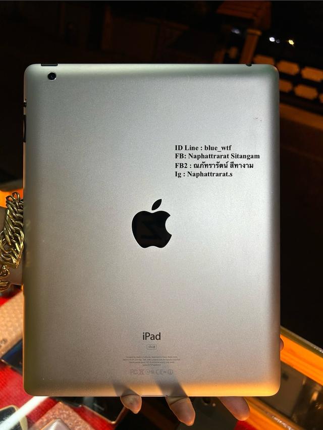 IPad3 16GB TH เครื่องศูนย์ไทย สภาพสวยแบตดี โหลดแอพได้ ใช้งานปกติ 8