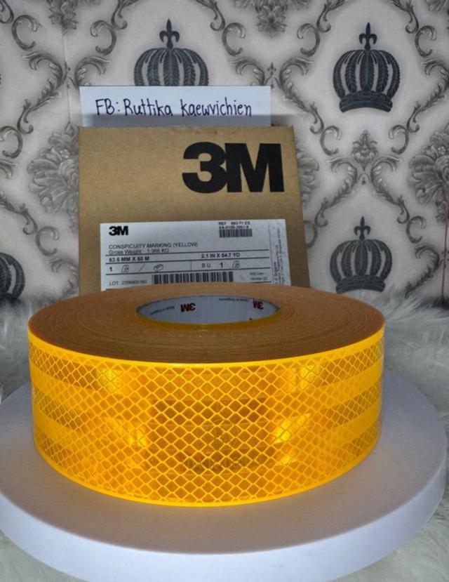 เทปสะท้อนแสงสำหรับติดรถ 3M แท้