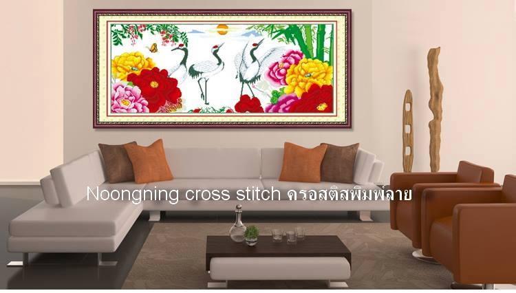 ร้าน Noongning Cross stitch ครอสติสพิมพ์ลาย จำหน่ายอุปกรณ์ครอสติส ภาพติดเพชร1957 8