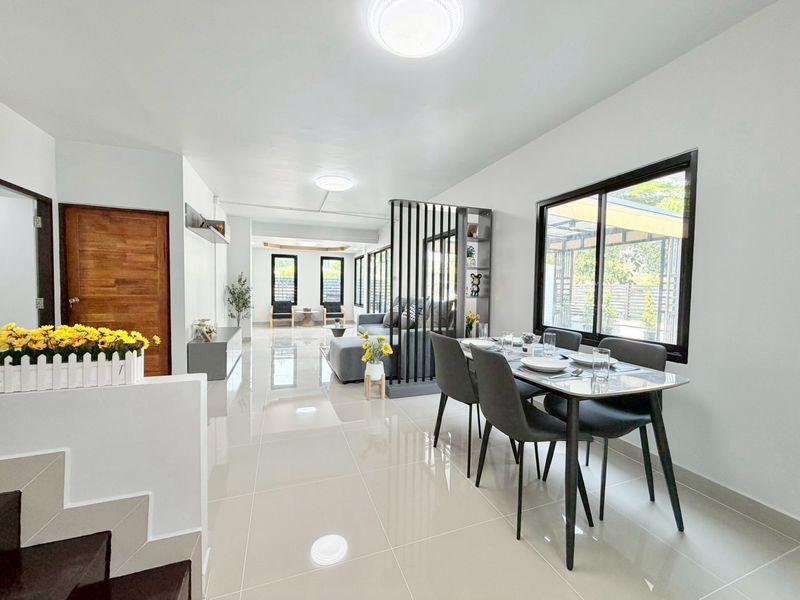 หมู่บ้านพฤกษา14A วัดลาดปลาดุก บ้านแฝด 2 ชั้น หลังมุมติดสวนสาธารณะ ตกแต่งใหม่พร้อมอยู่ เหมาะสำหรับครอบครัวใหญ่ และผู้ที่ต้องการพื้นที่ใช้สอยเยอะ 11