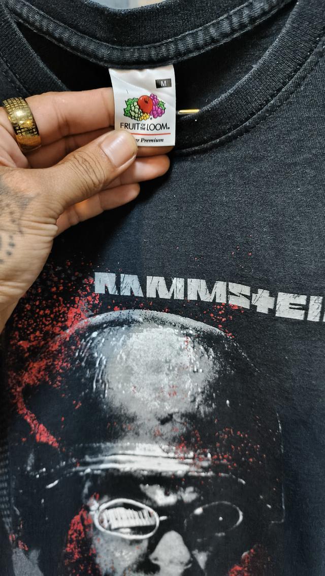 Rammstein Vintage ~2010 T-Shirt Size M รูปที่ 3