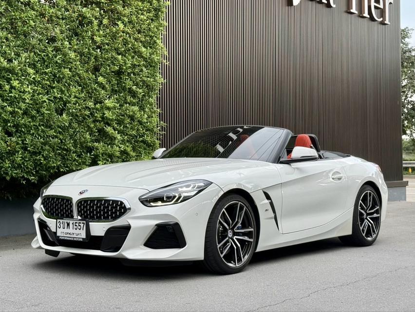 BMW Z4 sDrive30i M-Sport ปี 2022 สีขาว รถสวย ไมล์น้อยมาก มี BSI warranty เหลือ