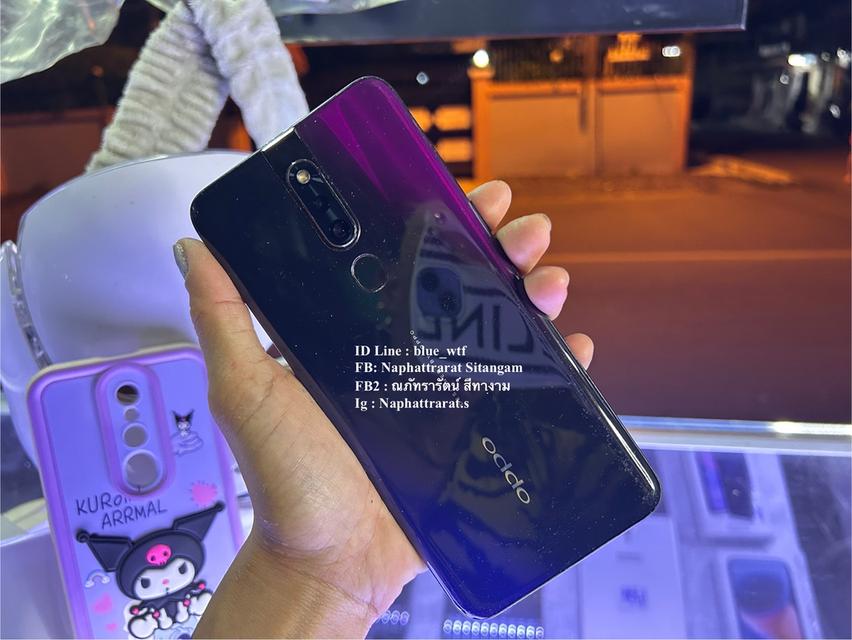 Oppo F11Pro จอ6.5นิ้ว Rom64 Ram6 กล้องหน้าสไลด์ กล้องสวยมาก สภาพสวย ใช้งานปกติ ได้ทุกซิม 3