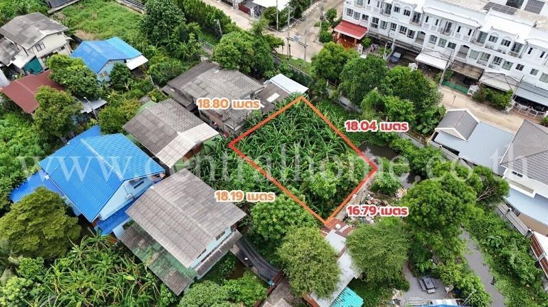 ที่ดินเปล่า พร้อมสิ่งปลูกสร้าง 1 ไร่ ถนนเลียบคลองประปา ฝั่งแจ้งวัฒนะ ทำเลดี 9