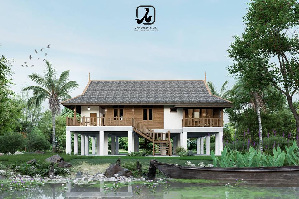 แบบบ้าน รับออกแบบบ้าน รับสร้างบ้าน รีโนเวท ตกแต่งภายใน บริการรับเหมาทั่วไทย 2