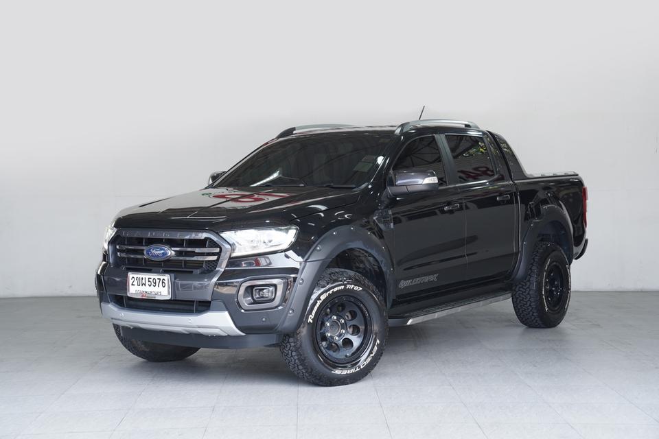 FORD RANGER 2.0 TURBO WILDTRAK AT ปี2018 สีดำ