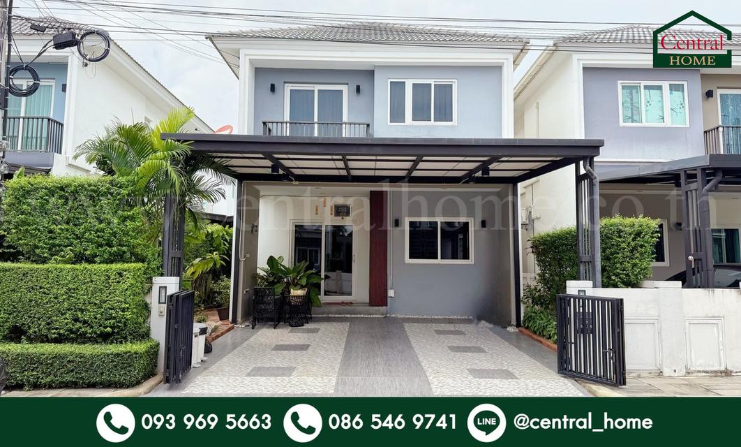บ้านแฝด ชวนชื่น พาร์ค อ่อนนุช - วงแหวน ราคาถูกที่สุดในโครงการ 1