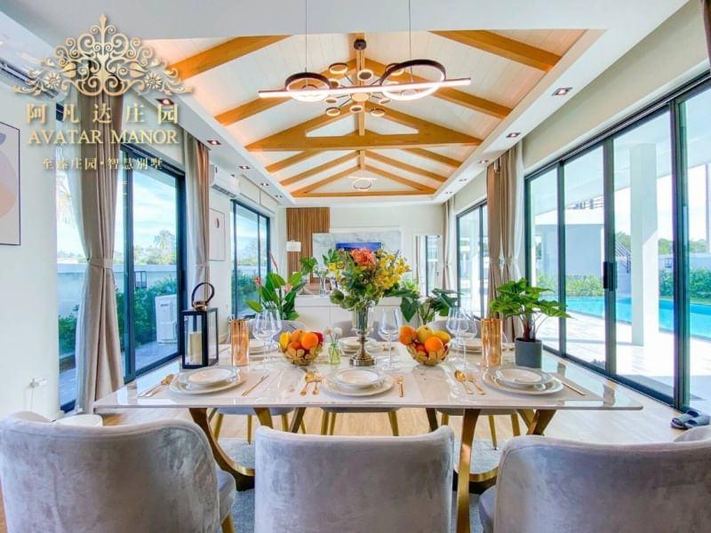 P-5 ขายบ้านเดี่ยวสุดหรูในโครงการ Avatar Manor พื้นที่ อ.หัวหิน ราคาเริ่มต้นที่ 6.99 ล้านบาท 4