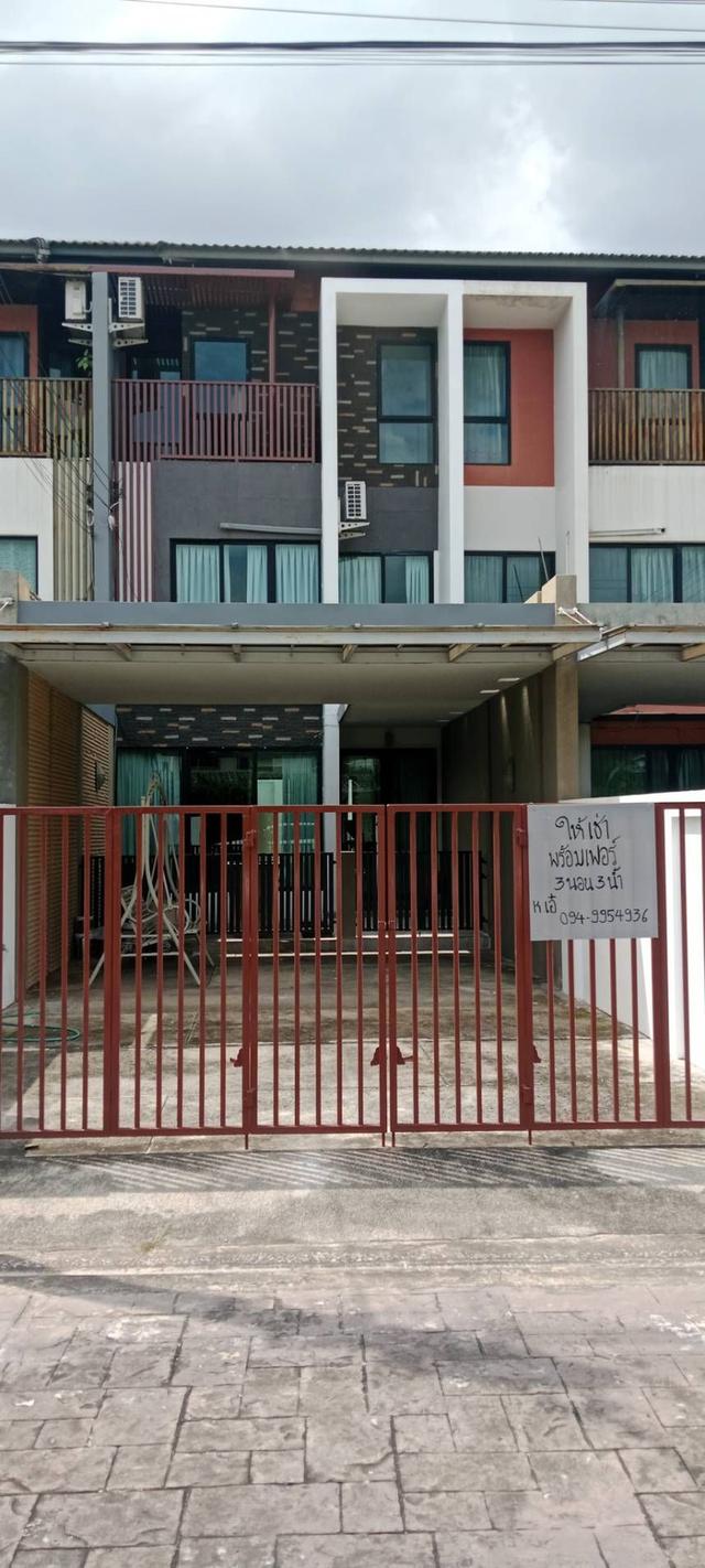 ให้เช่าทาวน์โฮม 3 ชั้น แกรนด์ ไอ-ดีไซน์ วิภาวดี เฟอร์ฯครบ พร้อมเข้าอยู่ ทำเลดีใกล้สนามบินดอนเมือง 2