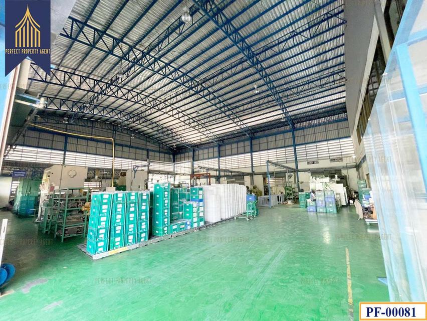 ขาย โรงงานพื้นที่สีม่วง เทพารักษ์ บางพลี บางปลา ซอยไทยประกัน ใกล้คลองส่งน้ำฯ สมุทรปราการ 8