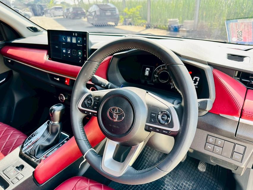 รถบ้านเข้าใหม่ สีสดใส จะถูกจะแพงแดงไว้ก่อนเลยจ้า เดิมทั้งคัน ไมล์เพียง34,000โลเท่านั้น เข้าศูนย์ตลอด  #TOYOTA YARISATIV 1.2PREMIUM LUXURY ปี2022จด202 รูปที่ 9