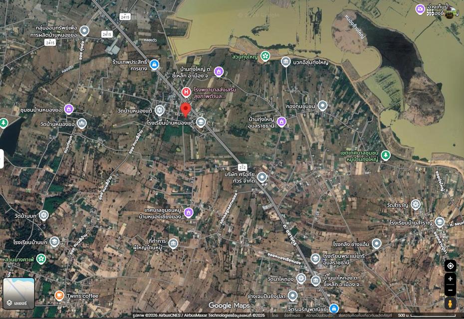 ด่วน!!! ขายบ้านพร้อมที่ดินราคาถูก สวย..ถูก.. ต.ขี้เหล็ก อ.เมืองอุบลราชธานี จ.อุบลราชธานี  ถนนชยางกูร (ทล.212) 1