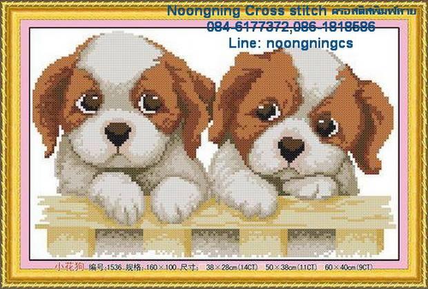 ร้าน Noongning Cross stitch ครอสติสพิมพ์ลาย จำหน่ายอุปกรณ์ครอสติส ภาพติดเพชร1441 6