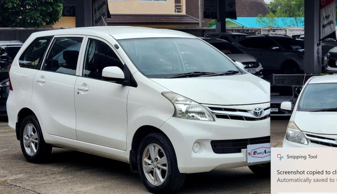 Toyota Avanza มือสองที่นั่งสบาย 3